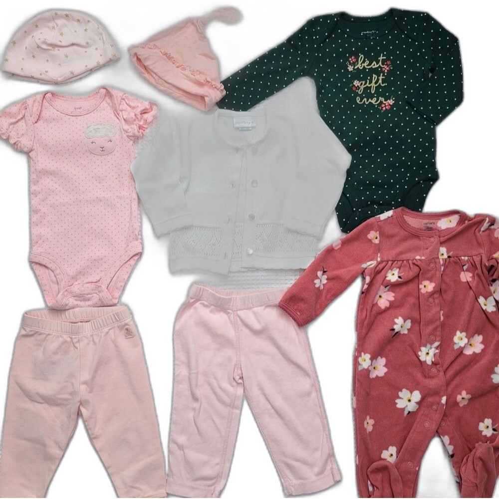 Bundle Baby Girls Clothes Size 3M